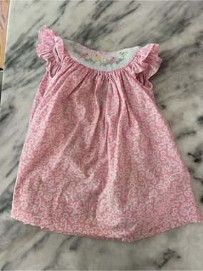 Bailey Boys Smocked Flutter Sleeve Girls Dress